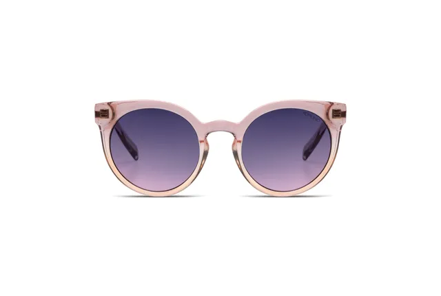 komono-lulu-metal-blush-rose-gold-lunettes-de-soleil-il-de-chat-rondes image 1