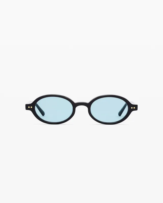 jimmy-fairly-la-elvie-jf-colors-lunettes-de-soleil-ovales-en-ac-tate-noires-femm image 1