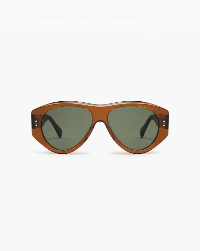 jimmy-fairly-la-cali-lunettes-de-soleil-aviateur-ac-tate-marron-pour-femme image 1
