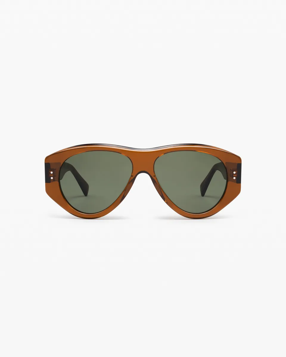 jimmy-fairly-la-cali-lunettes-de-soleil-aviateur-ac-tate-marron-pour-femme image 1