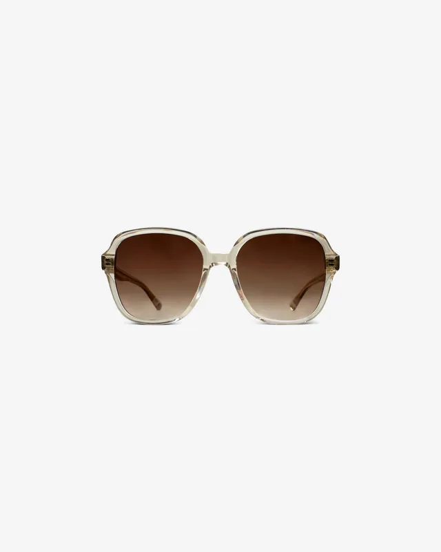 le-petit-lunetier-gigi-m-champagne-lunettes-de-soleil-ovales-ac-tate-et-m-tal-do image 1