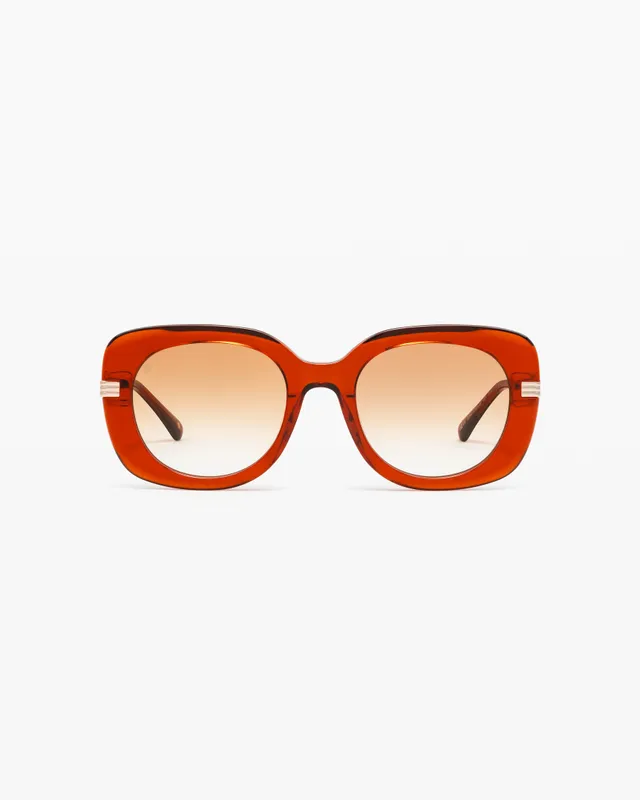 jimmy-fairly-la-malibu-lunettes-de-soleil-carr-es-ac-tate-et-acier-inoxydable-or image 1