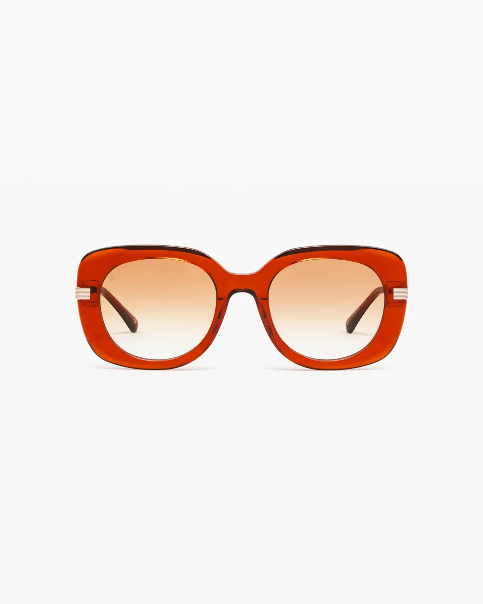 jimmy-fairly-la-malibu-lunettes-de-soleil-carr-es-ac-tate-et-acier-inoxydable-or image 1