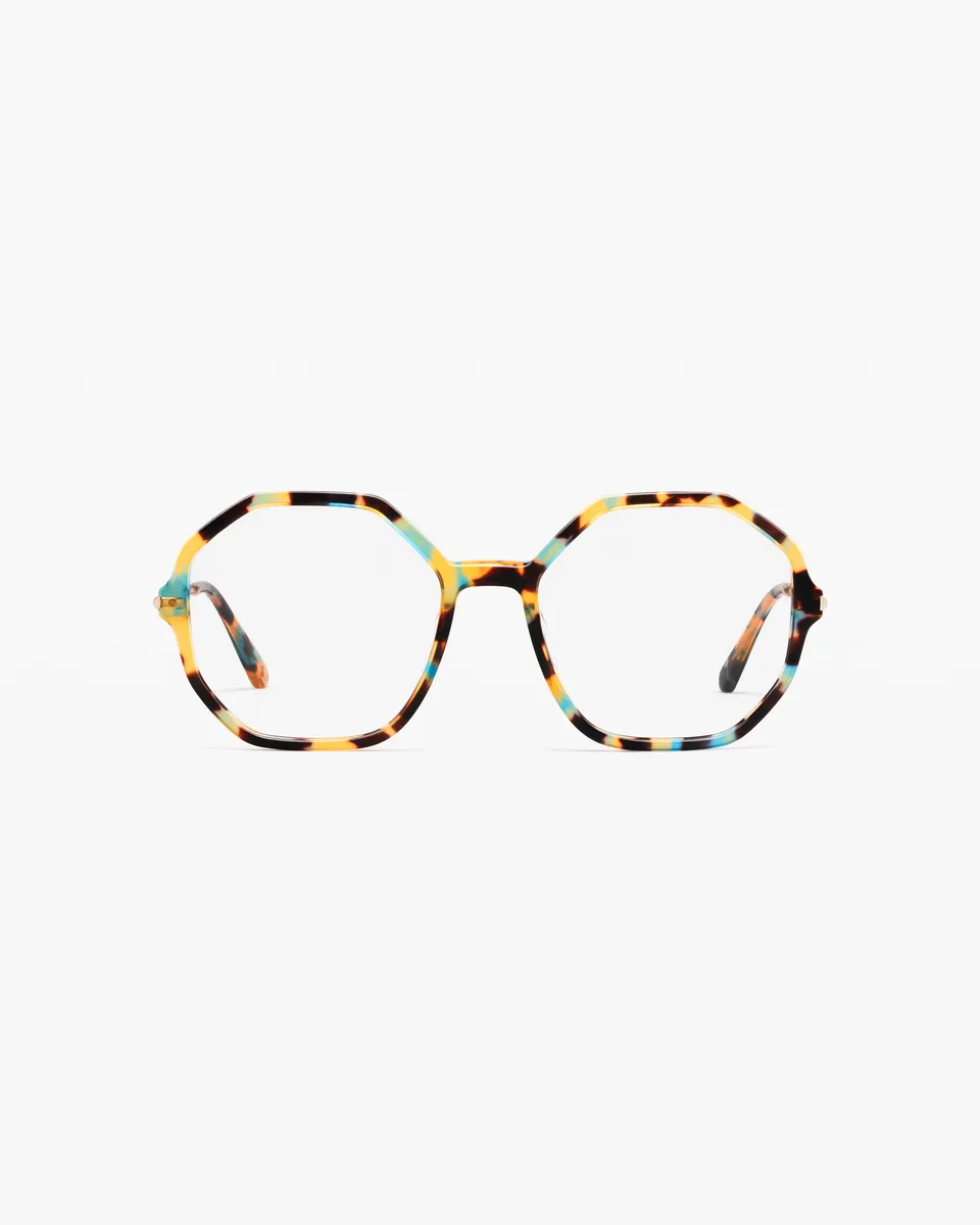 jimmy-fairly-la-dora-lunettes-de-vue-hexagonales-en-ac-tate-et-acier-inoxydable- image 1
