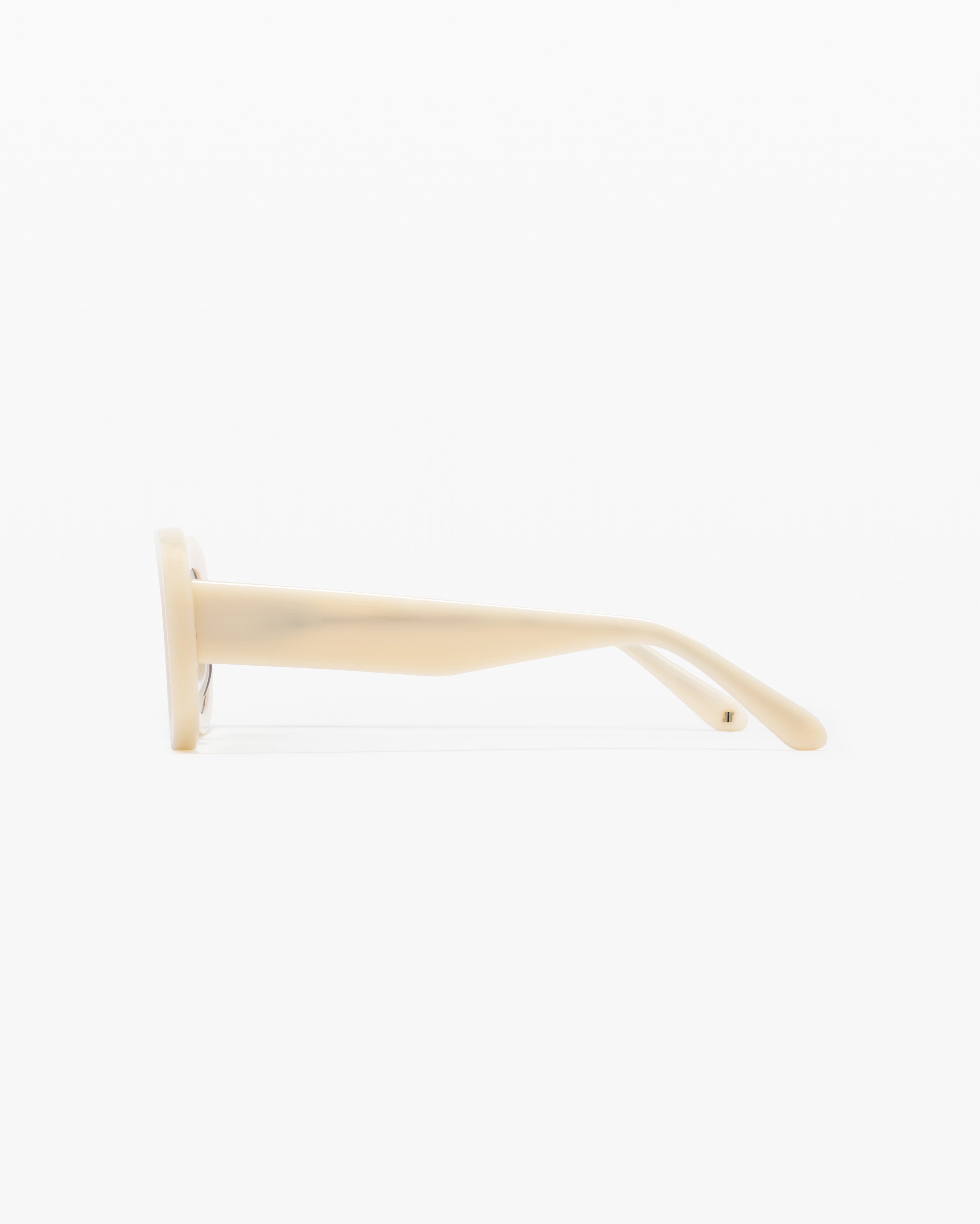 jimmy-fairly-la-cinnamon-lunettes-de-soleil-ovales-femme-ac-tate-cr-me image 2