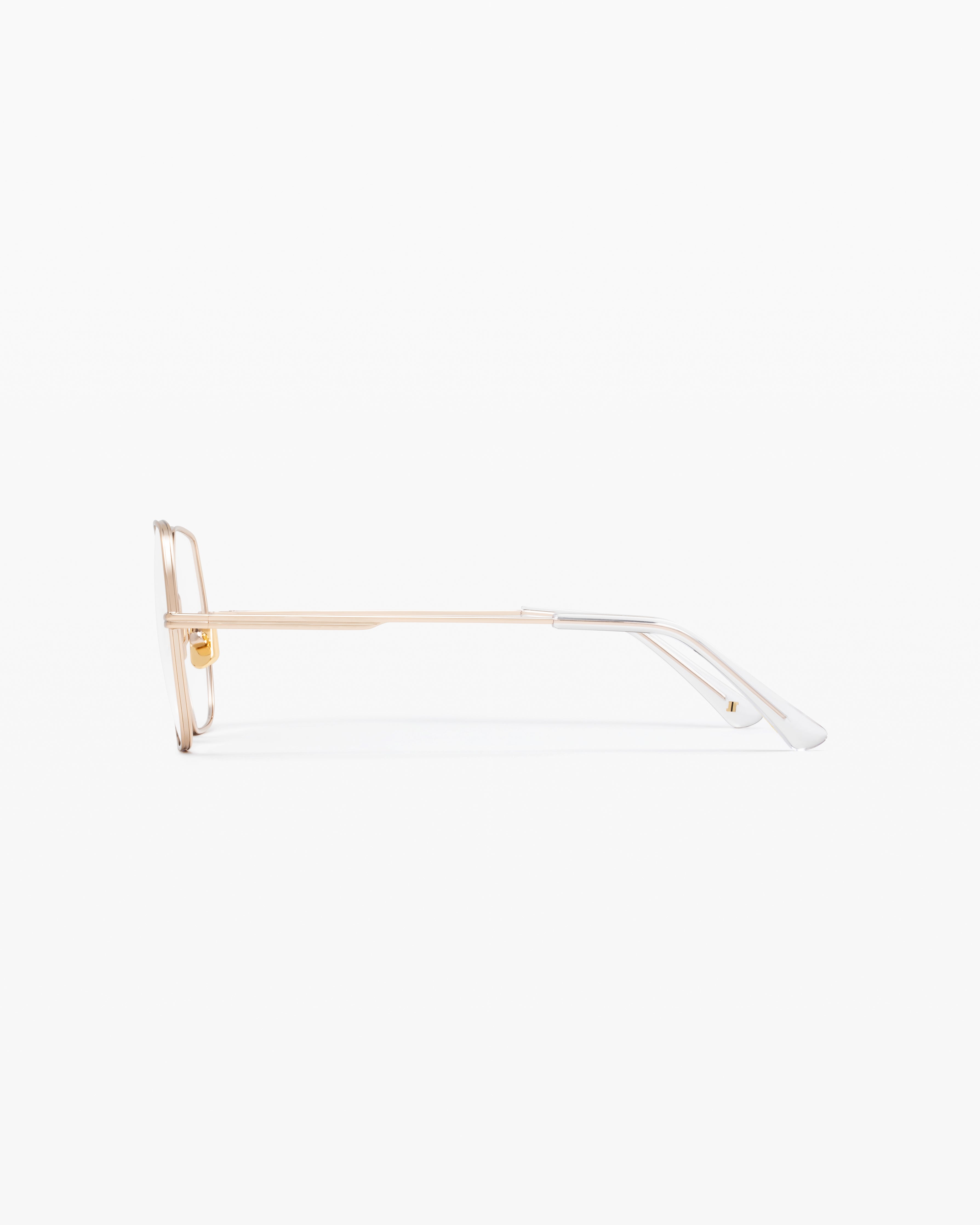 jimmy-fairly-la-val-lunettes-de-vue-carr-es-dor-es-femme image 2