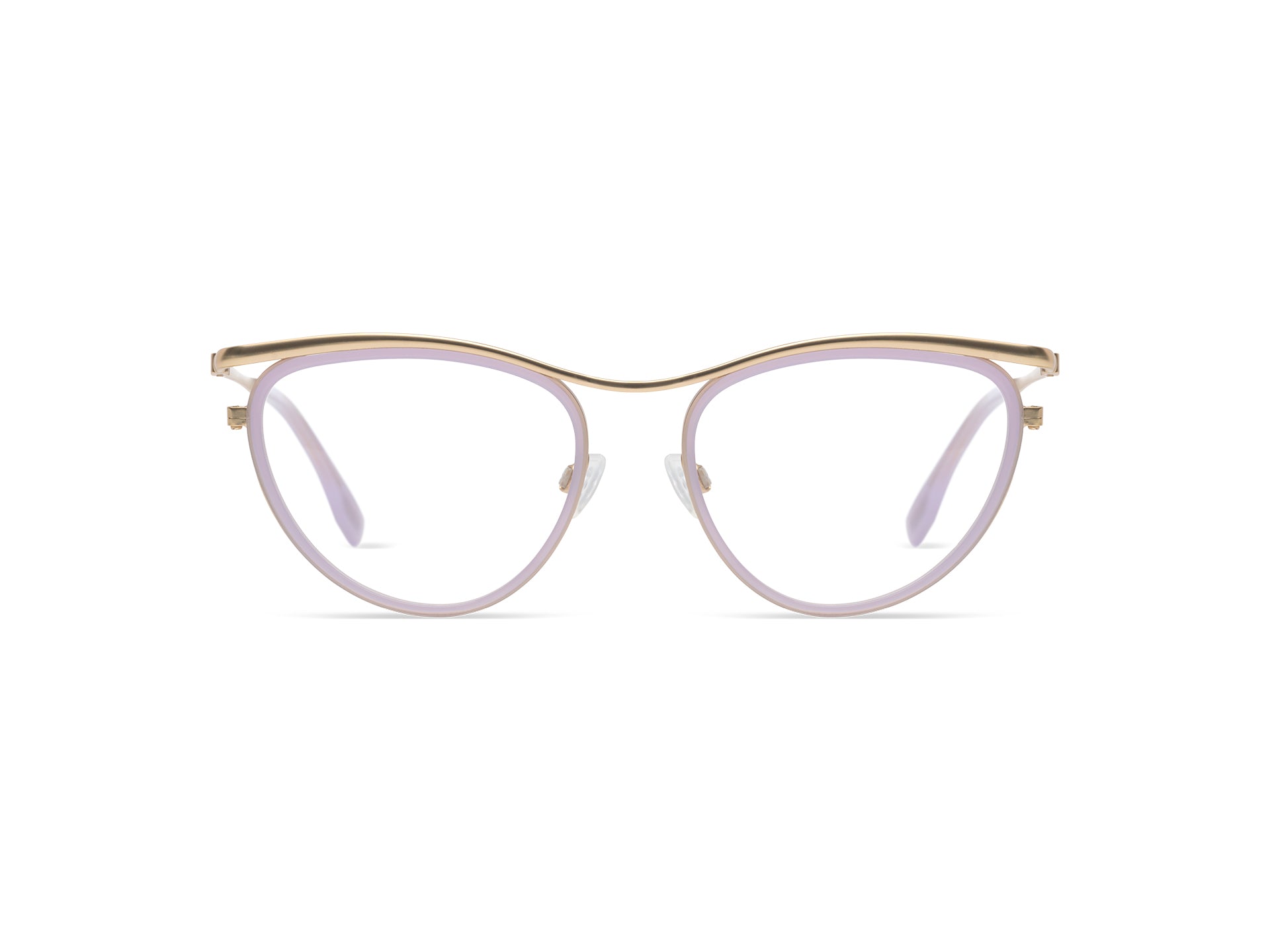 komono-kendall-lavender-white-gold-matte-lunettes-de-vue image 1