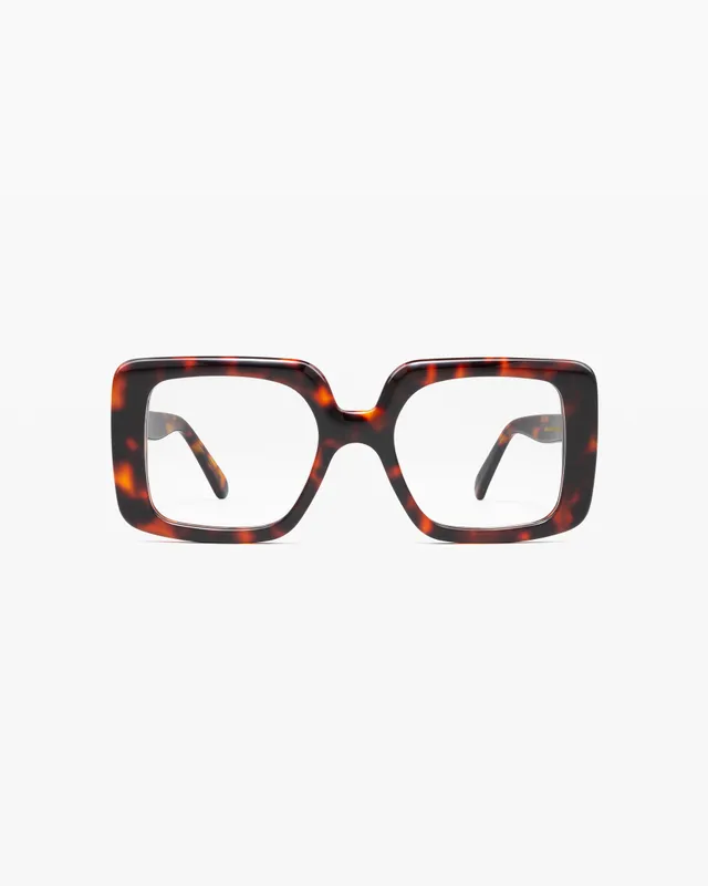 jimmy-fairly-la-sorrento-lunettes-de-vue-carr-es-oversize-caille-fonc-e image 1