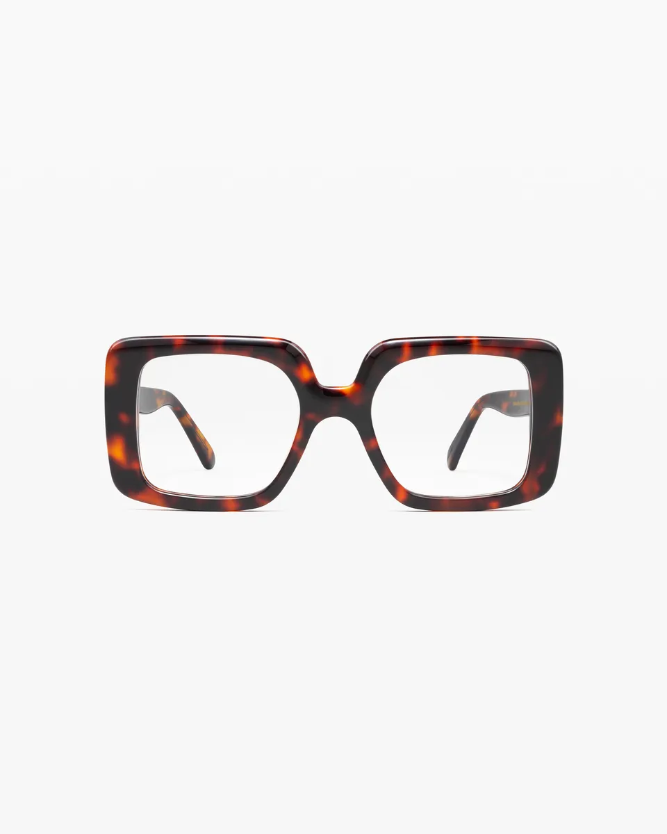 jimmy-fairly-la-sorrento-lunettes-de-vue-carr-es-oversize-caille-fonc-e image 1