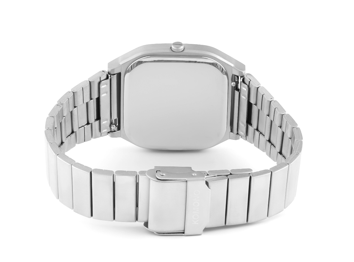 komono-max-flower-silver-black-montre image 3