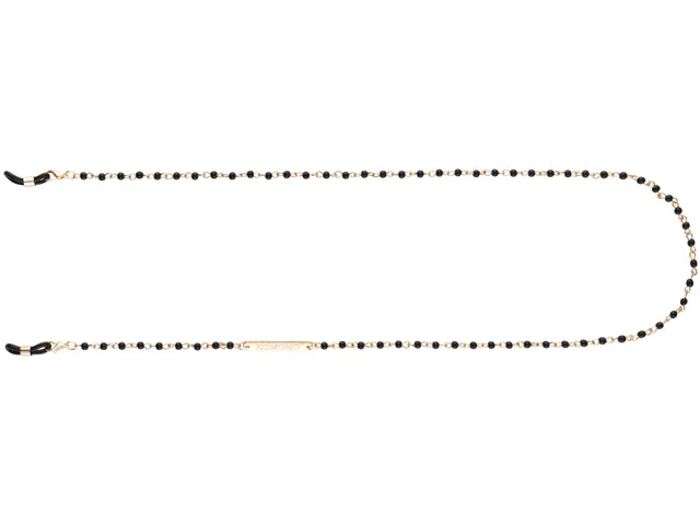 komono-vega-black-bracelet-perles-acryliques-et-m-tal image 1
