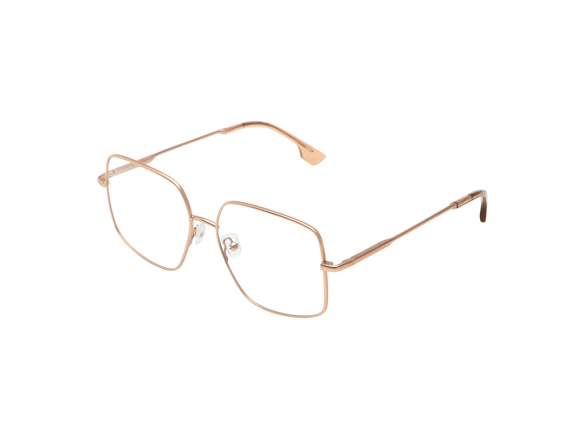 komono-amelia-rose-gold-lunettes-de-vue-pilote image 2