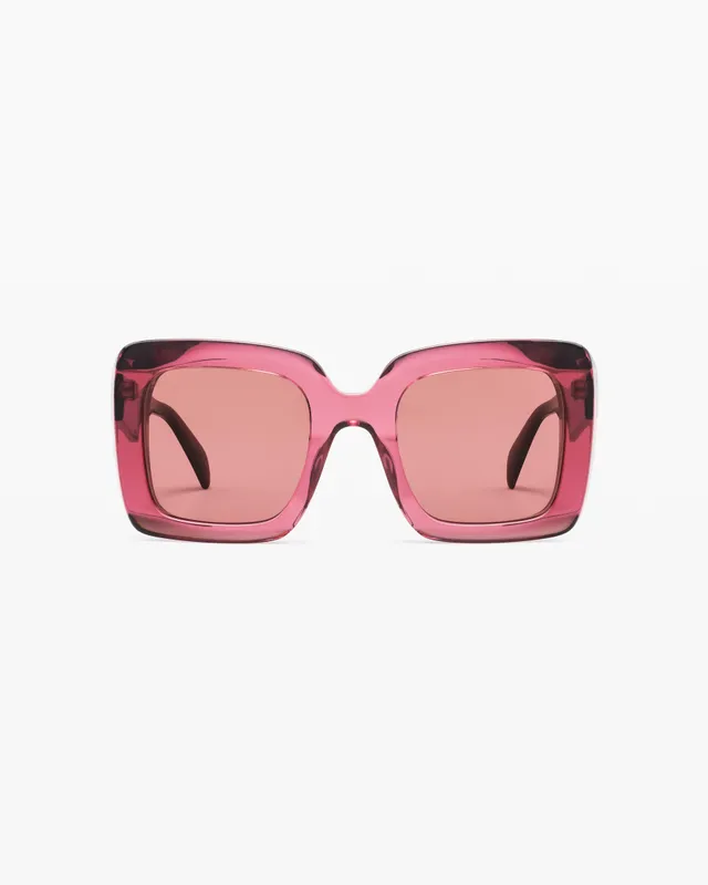 jimmy-fairly-la-bruma-jf-colors-lunettes-de-soleil-carr-es-en-ac-tate-rose image 1