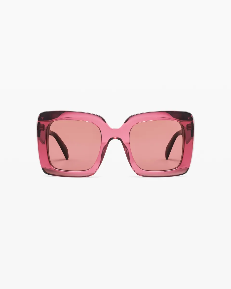jimmy-fairly-la-bruma-jf-colors-lunettes-de-soleil-carr-es-en-ac-tate-rose image 1