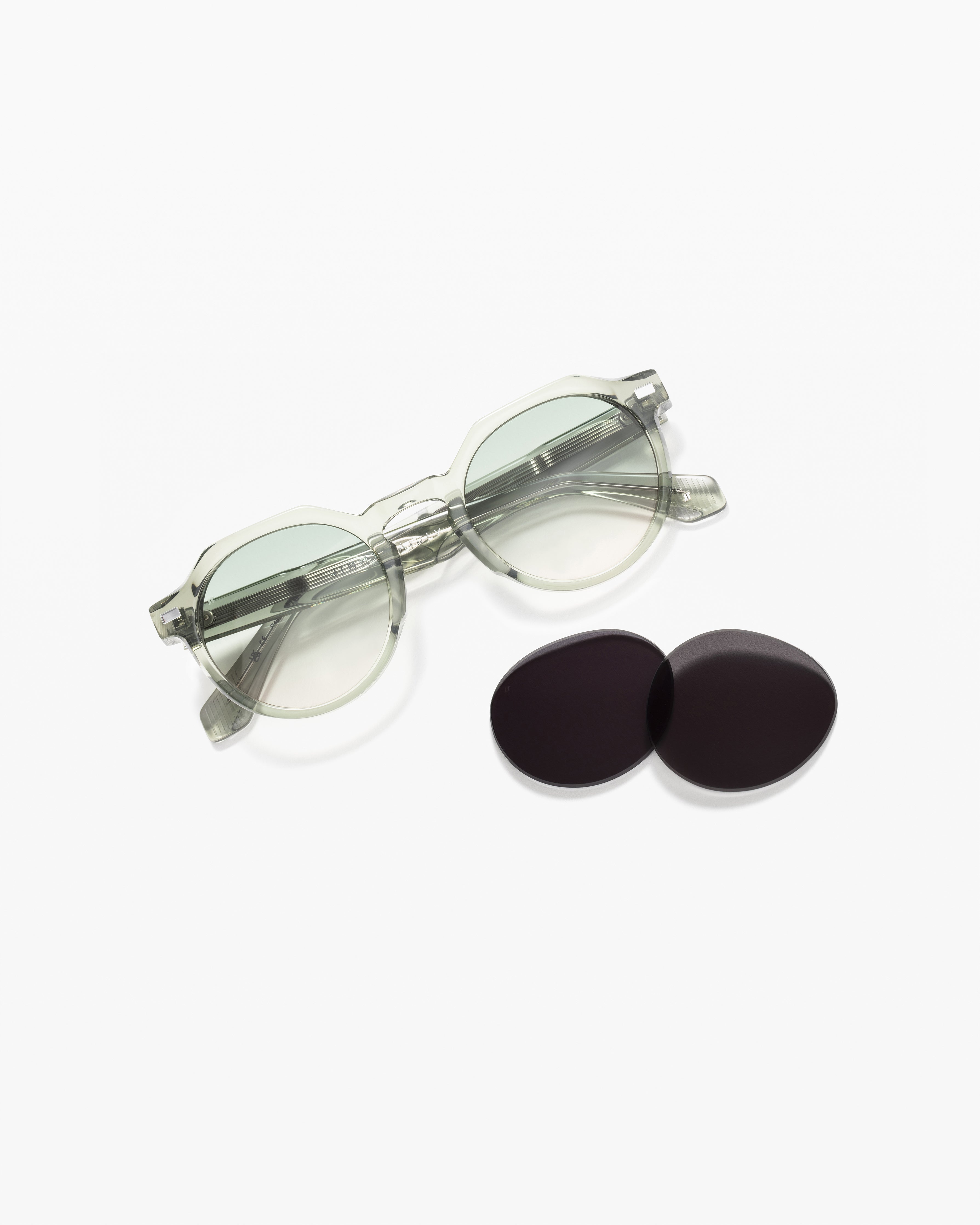 jimmy-fairly-la-warren-jf-colors-lunettes-de-soleil-rondes-en-ac-tate-vert-trans image 2