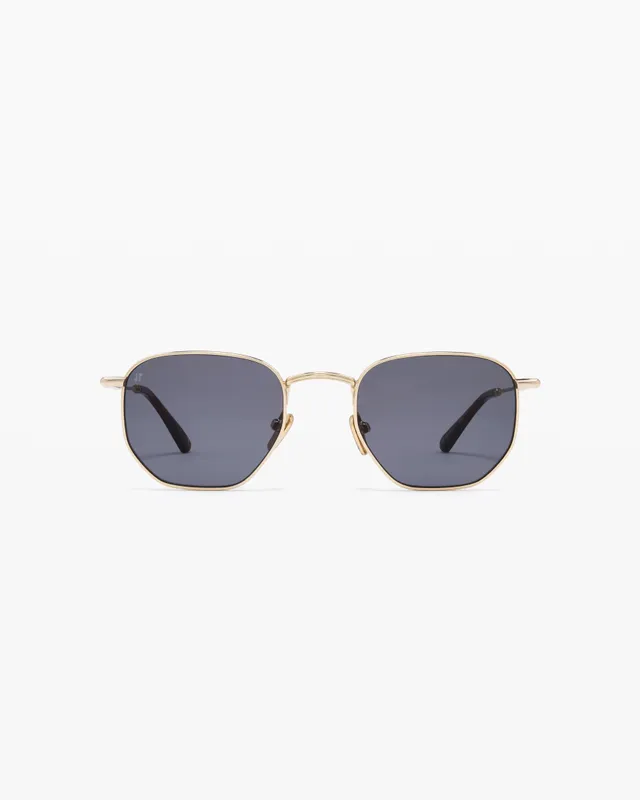 jimmy-fairly-la-ash-l-lunettes-de-soleil-hexagonales-en-acier-inoxydable-dor-hom image 1