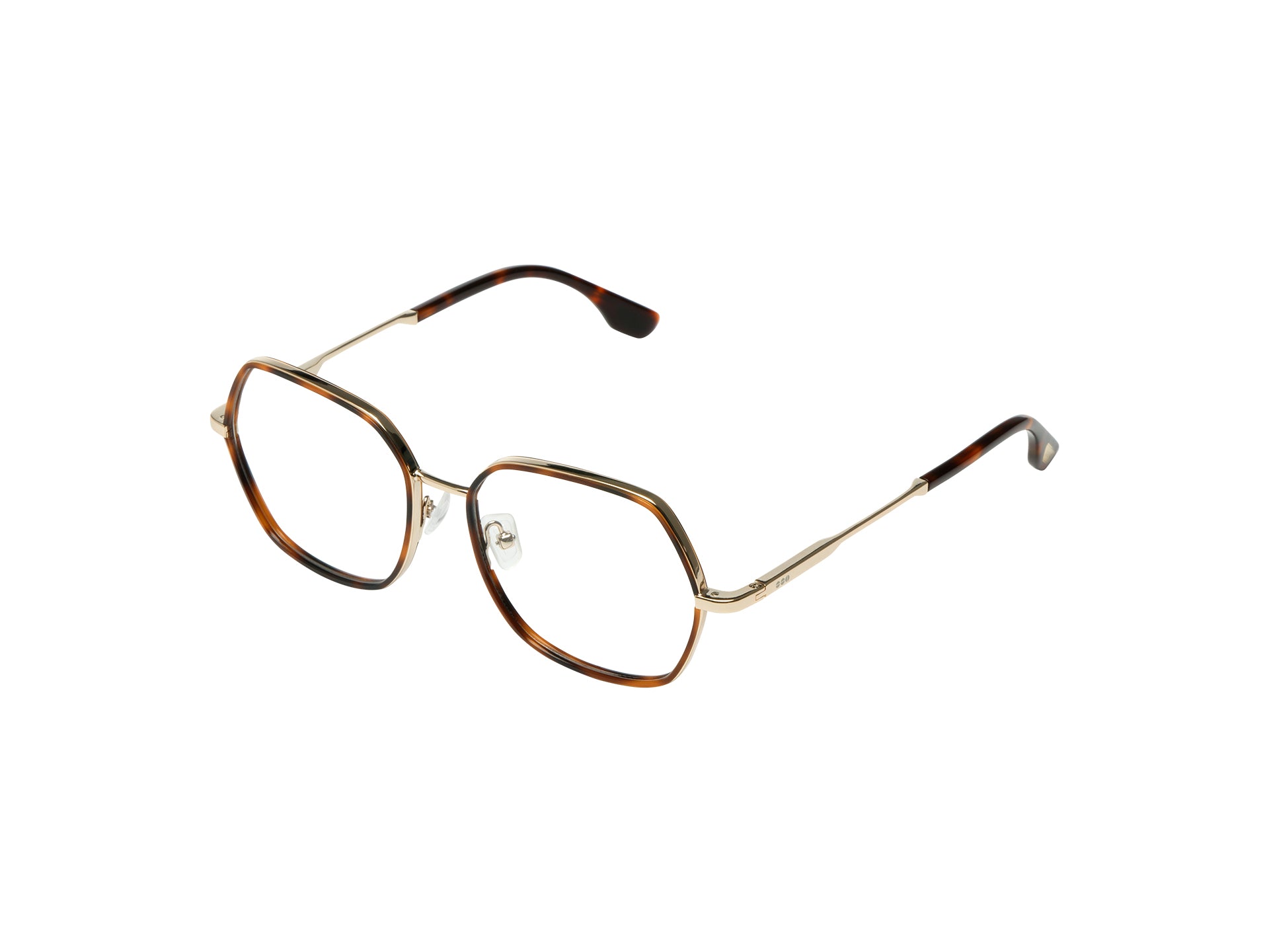 komono-ella-havana-white-gold-lunettes-de-vue image 2