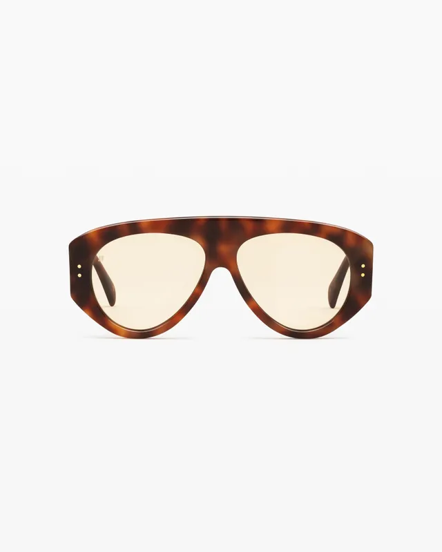 jimmy-fairly-la-halo-lunettes-aviateur-en-ac-tate-caille-fonc-e-cat-gorie-1 image 1