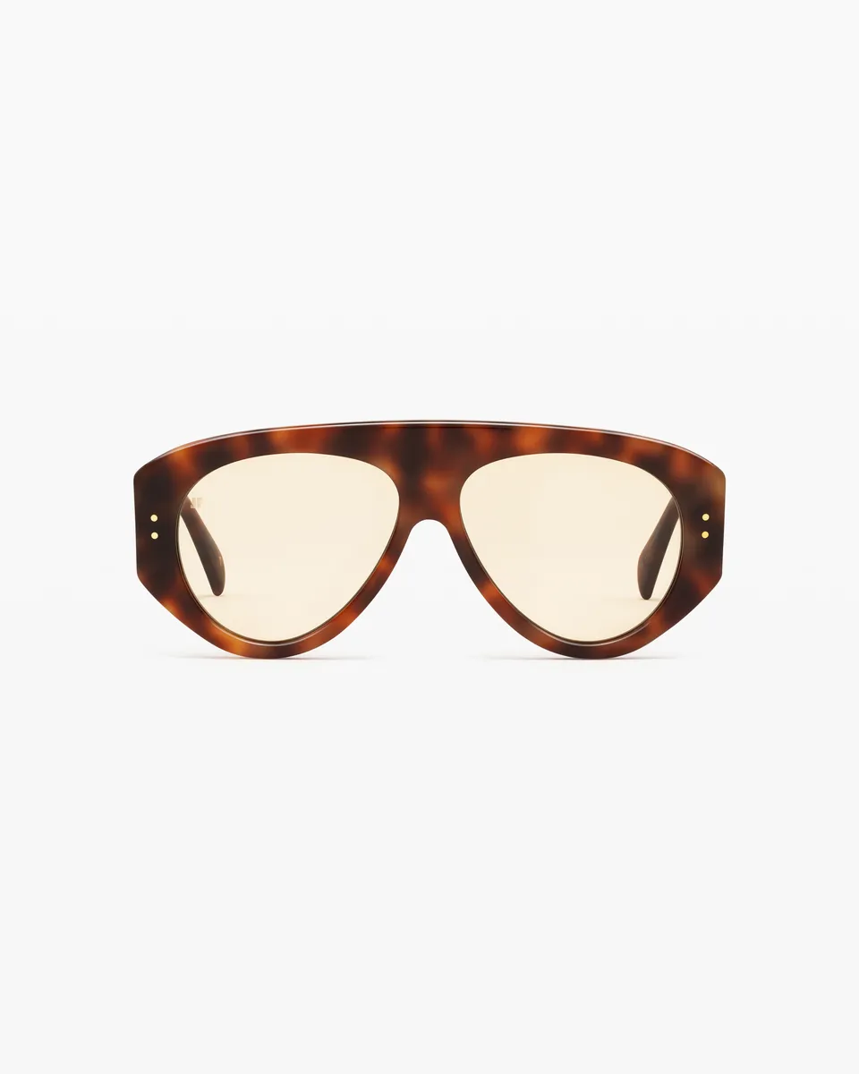 jimmy-fairly-la-halo-lunettes-aviateur-en-ac-tate-caille-fonc-e-cat-gorie-1 image 1