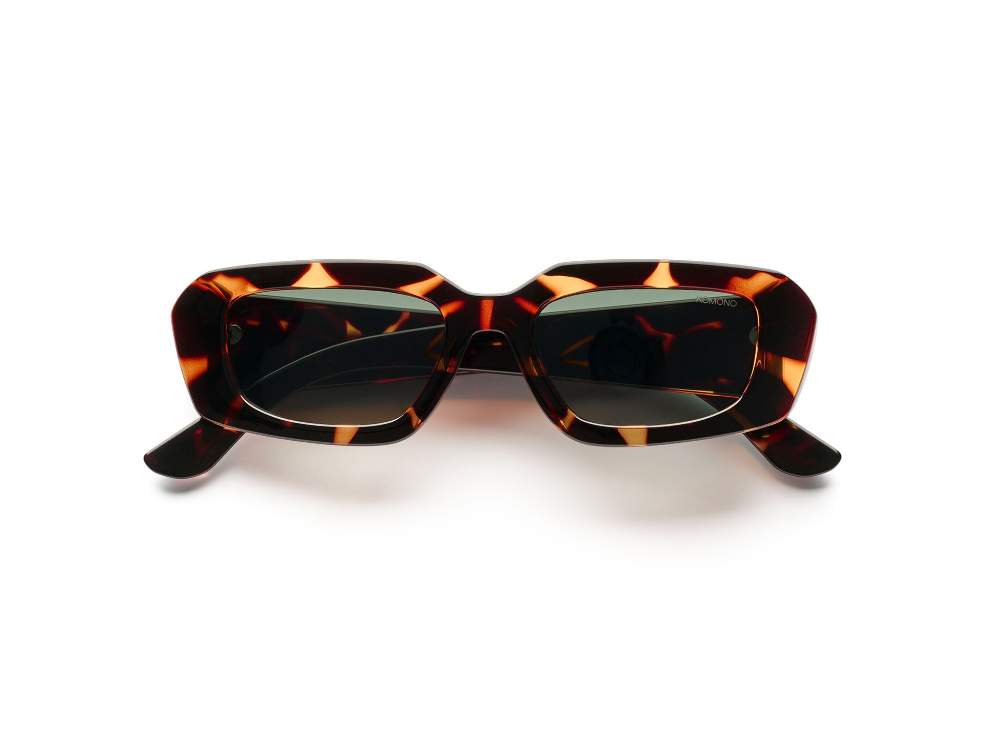komono-jax-havana-lunettes-de-soleil-rectangulaires-caille-nylon-bio-protection- image 1