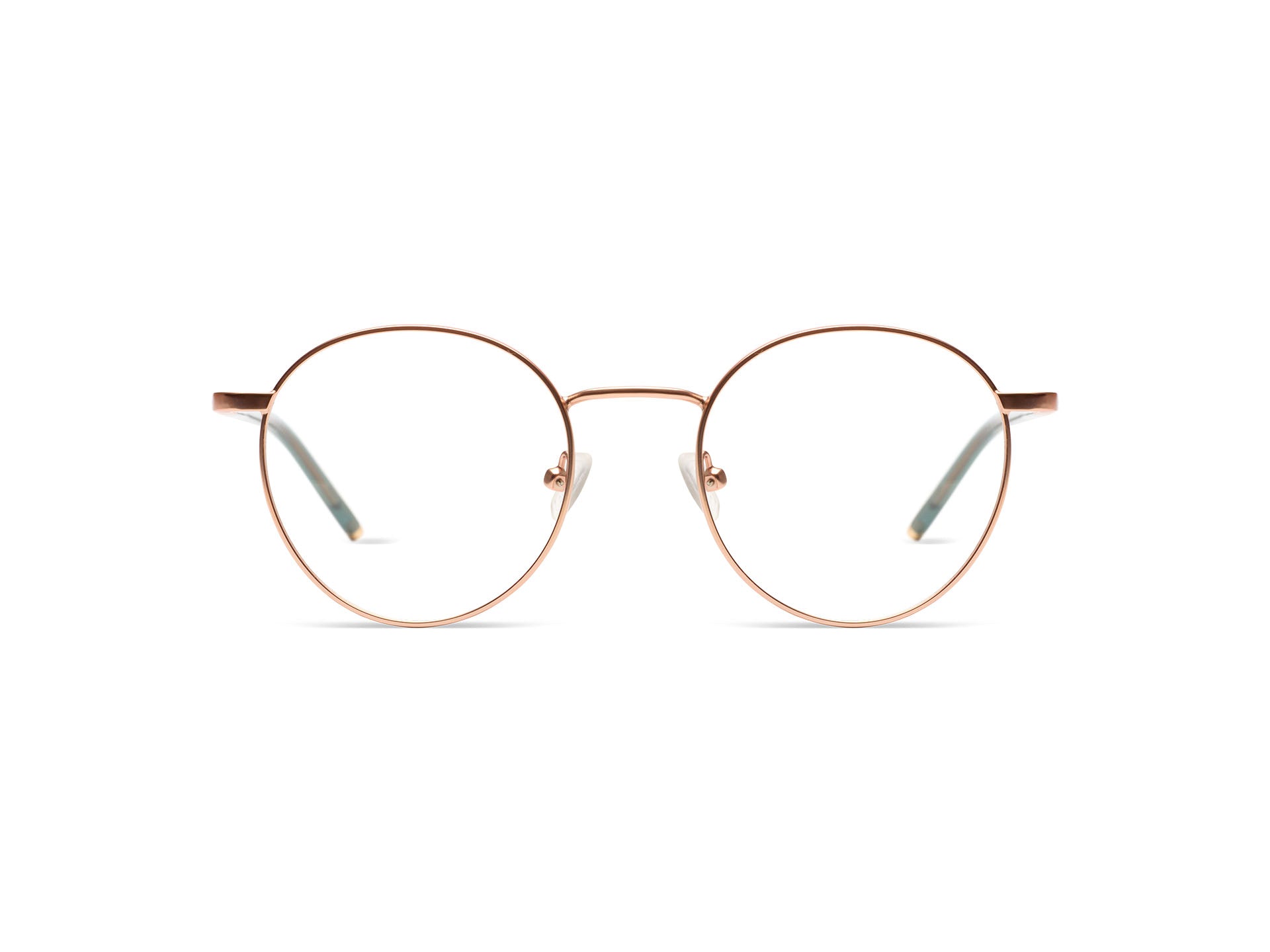 komono-pete-rose-gold-matte-lunettes-optiques-pantos-intemporelles image 1