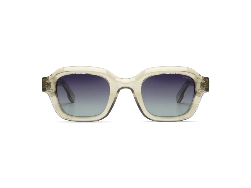 komono-will-ash-lunettes-de-soleil-carr-es-en-ac-tate-cologique-verres-polaris-s image 1