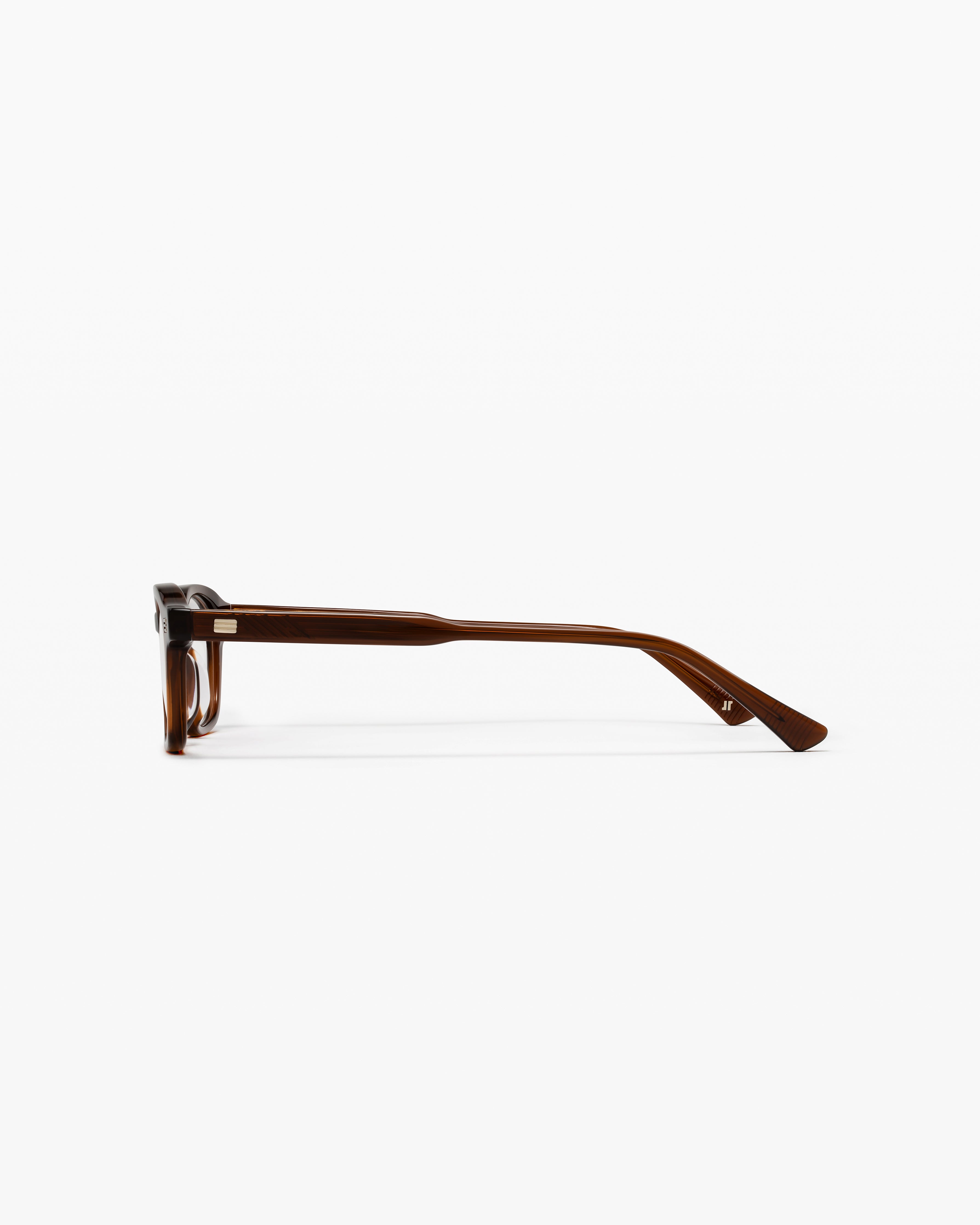 jimmy-fairly-la-clinton-lunettes-de-vue-rectangulaires-ac-tate-marron image 2