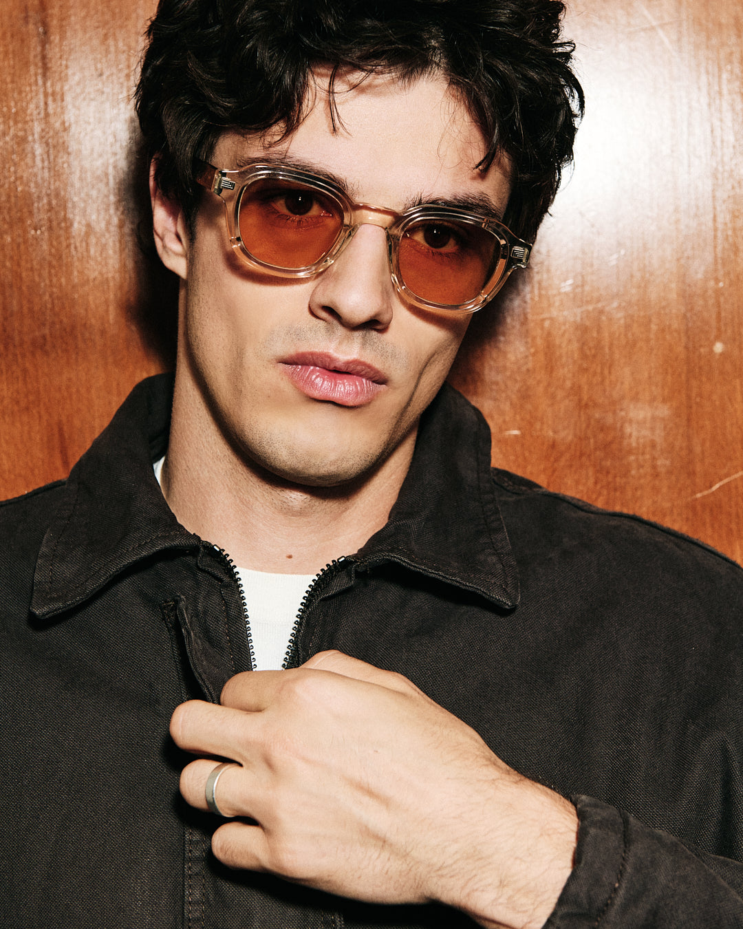 jimmy-fairly-la-napoli-lunettes-de-soleil-carr-e-cr-me-medium-homme image 5