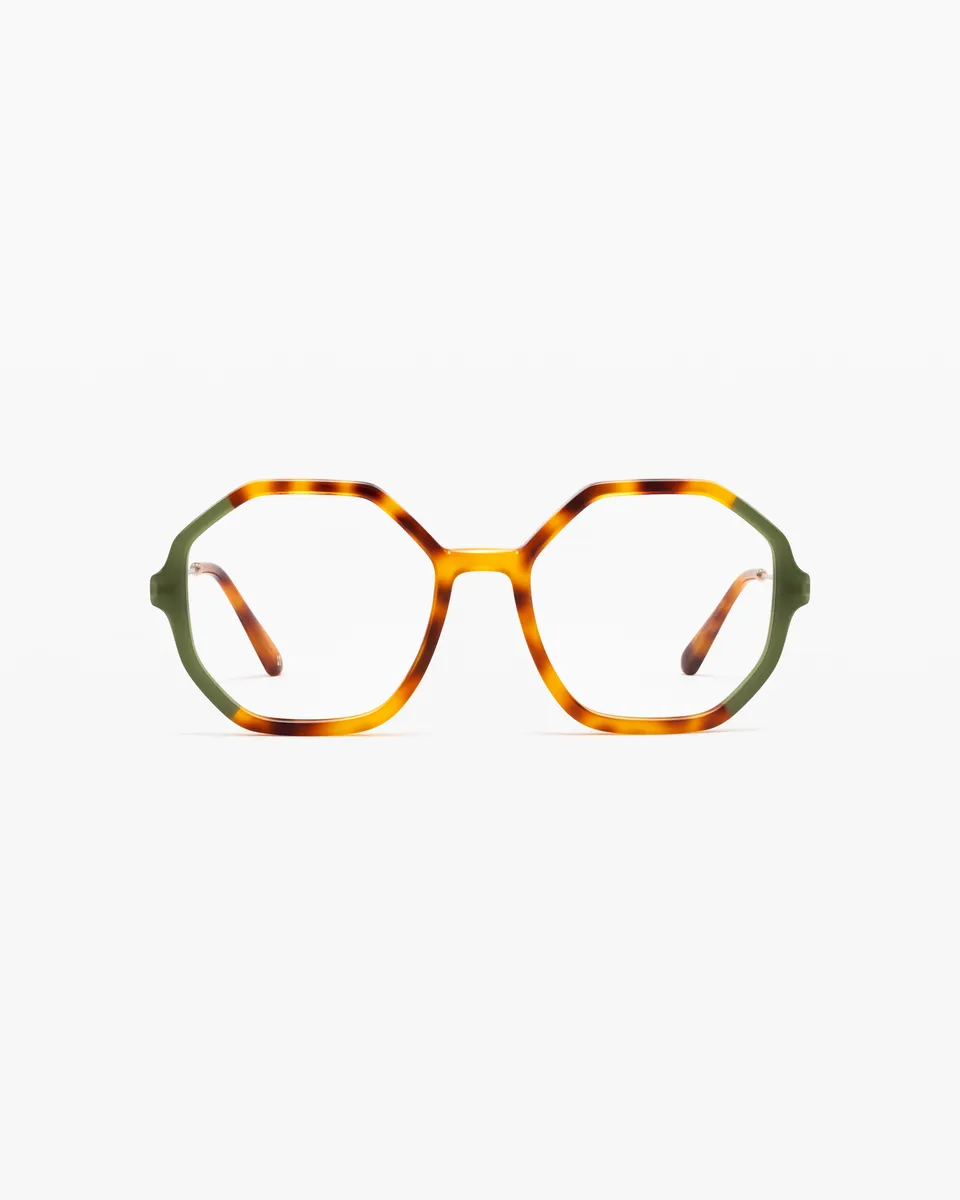 jimmy-fairly-la-dora-xs-lunettes-de-vue-hexagonales-caille-ac-tate-et-acier-femm image 1