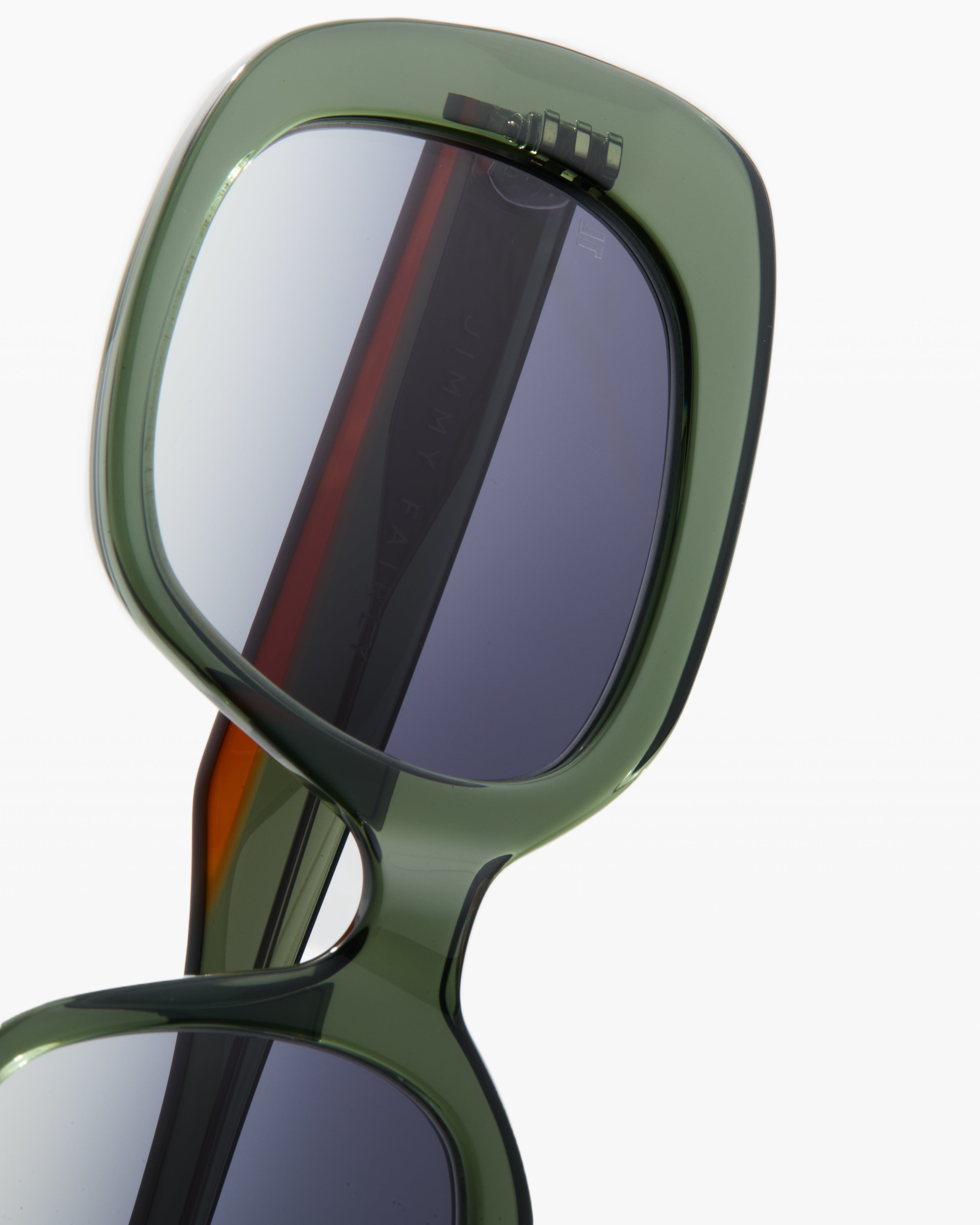 jimmy-fairly-la-mind-lunettes-de-soleil-oversize-vertes-femme image 2