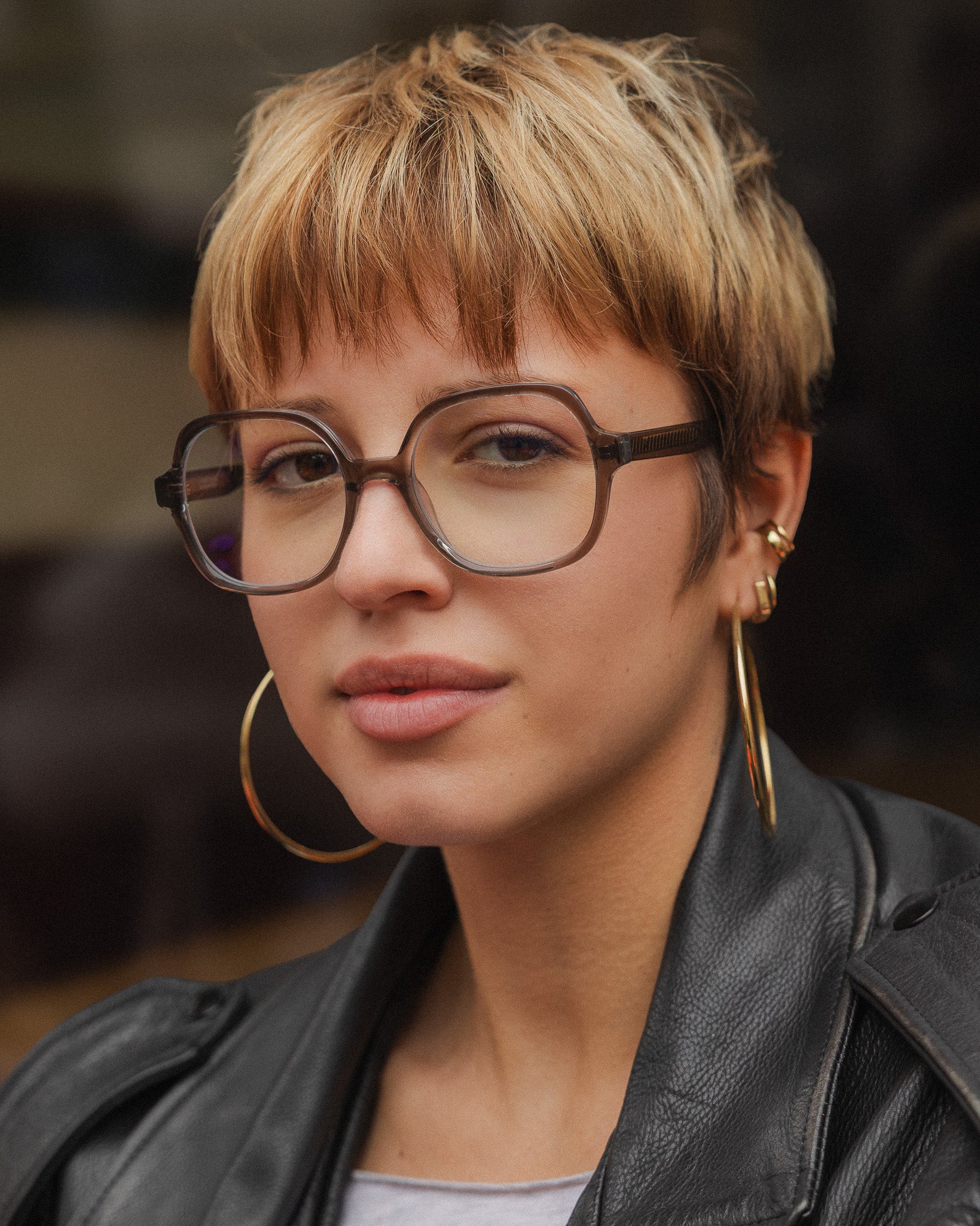 le-petit-lunetier-suzie-gris-transparent-lumi-re-bleue-lunettes-de-vue-rectangul image 2