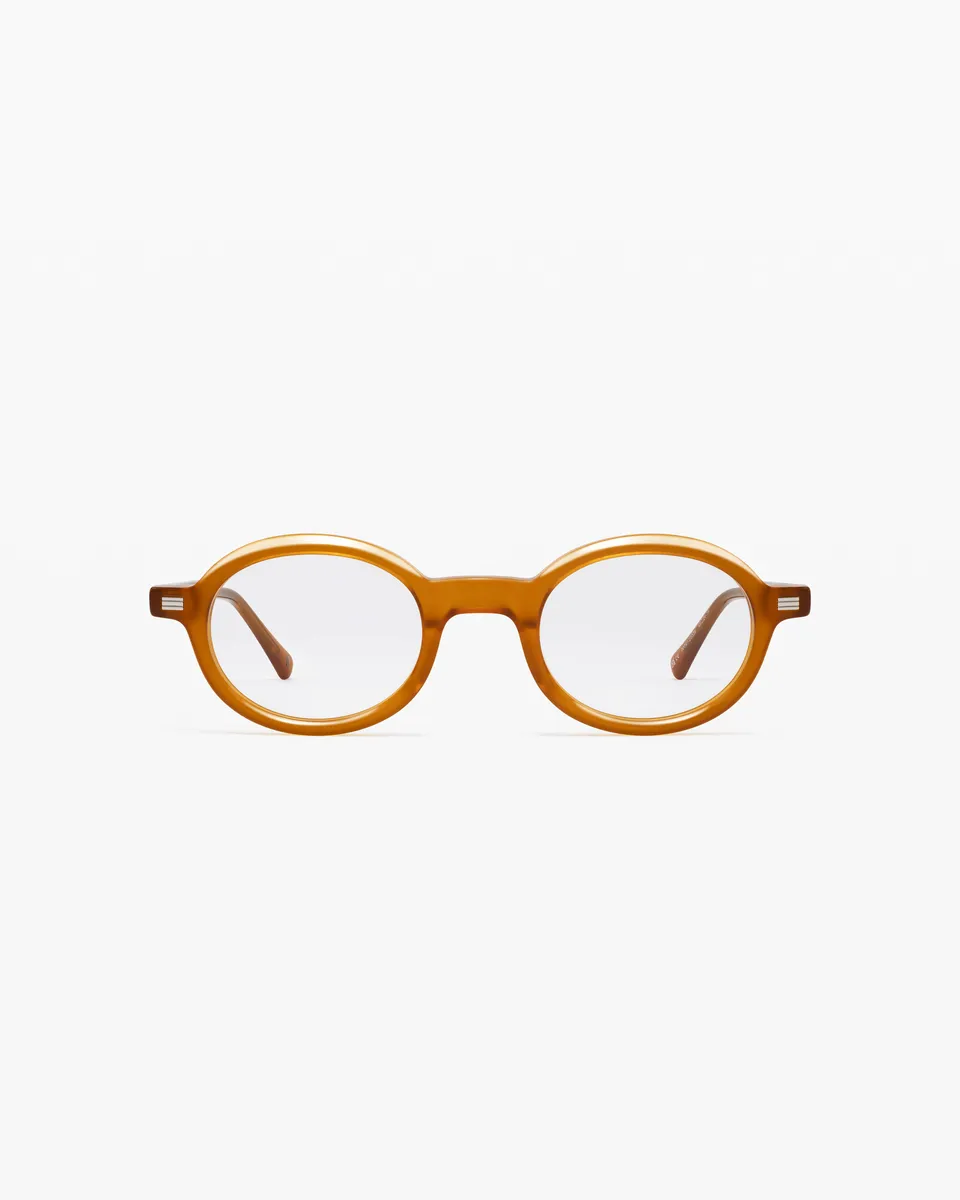 jimmy-fairly-la-alvie-lunettes-optiques-ovales-armature-chevrons image 1