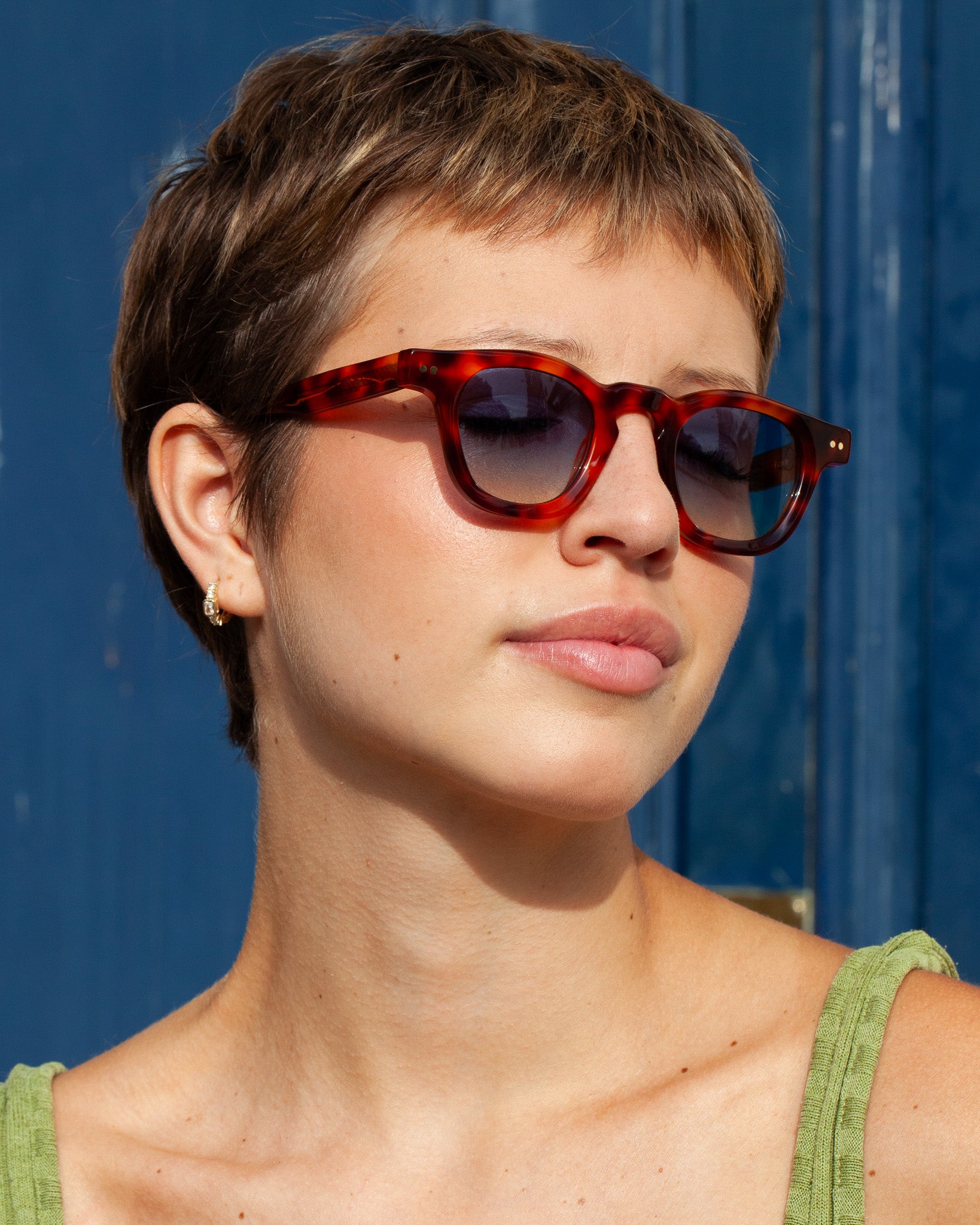 le-petit-lunetier-bruce-ecaille-lunettes-de-soleil-carr-es image 5