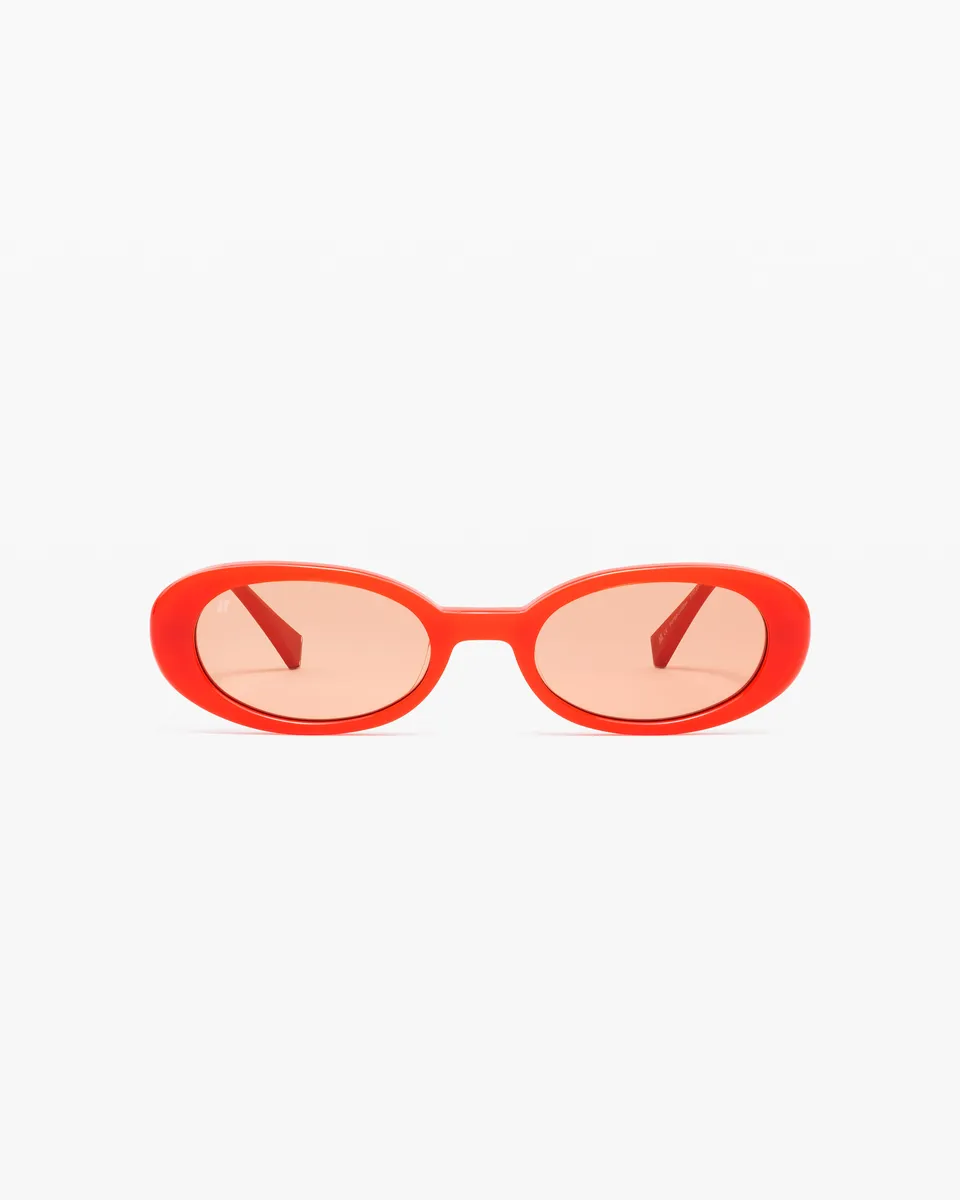 jimmy-fairly-la-janna-lunettes-de-soleil-femme-ovales-rouges-style-90s-verres-ca image 1
