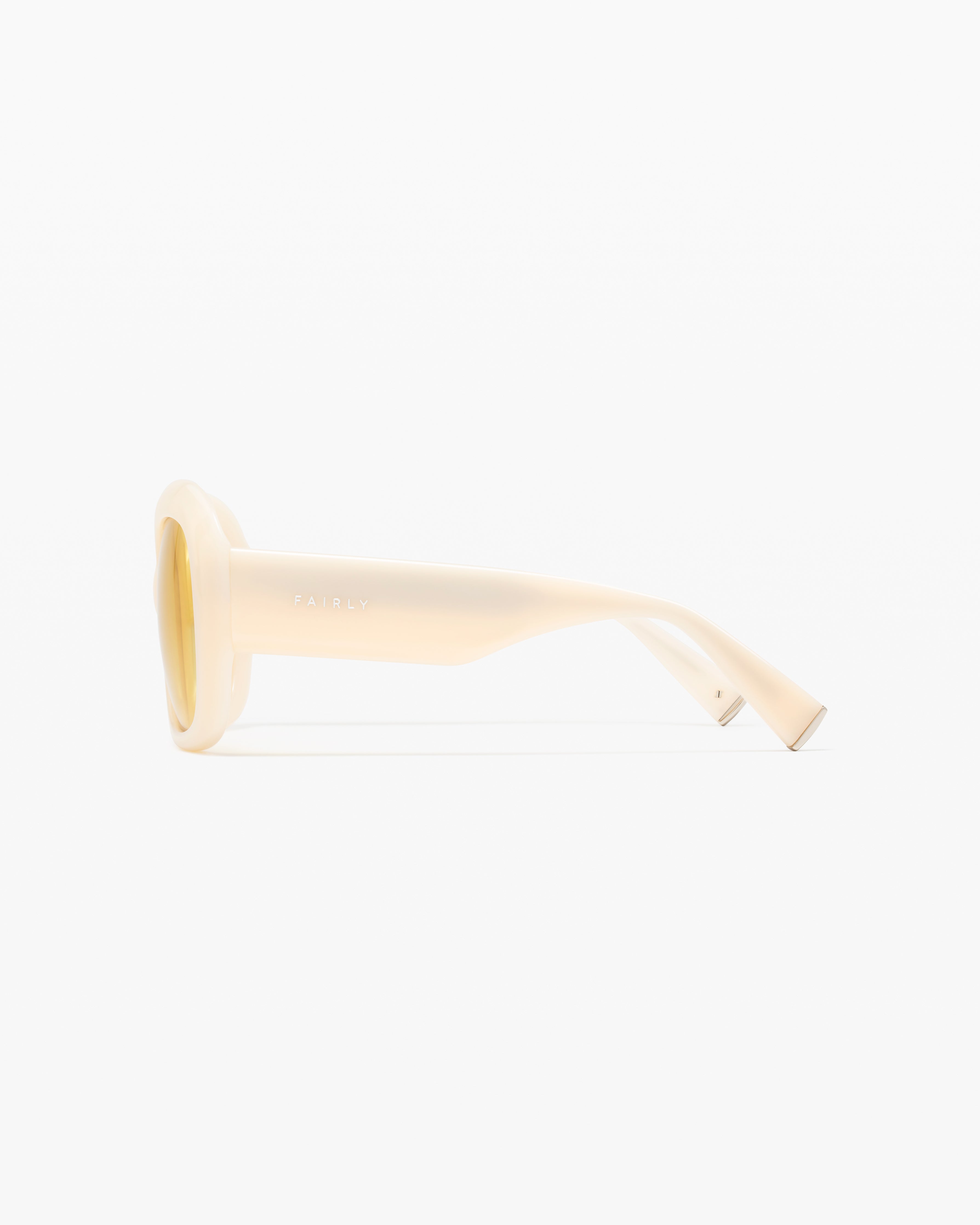 jimmy-fairly-la-thelma-lunettes-de-soleil-rondes-oversize-en-ac-tate-cr-me-femme image 3