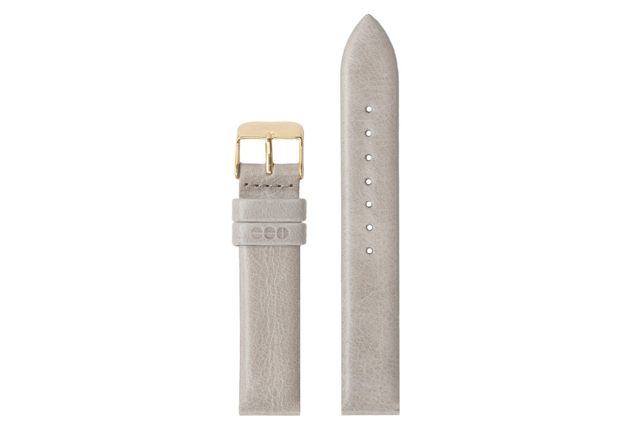 komono-strap-16-5-grey-gold-bracelet-de-montre-interchangeable image 1