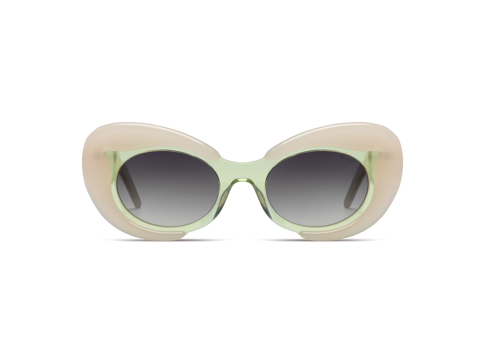 komono-jill-jiayue-she-lunettes-de-soleil-ivory-mint image 1