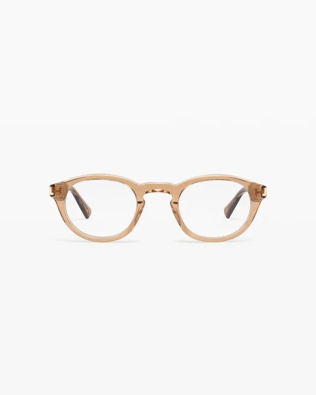 jimmy-fairly-la-riverdale-lunettes-de-vue-ovales-marron-femme-taille-s image 1