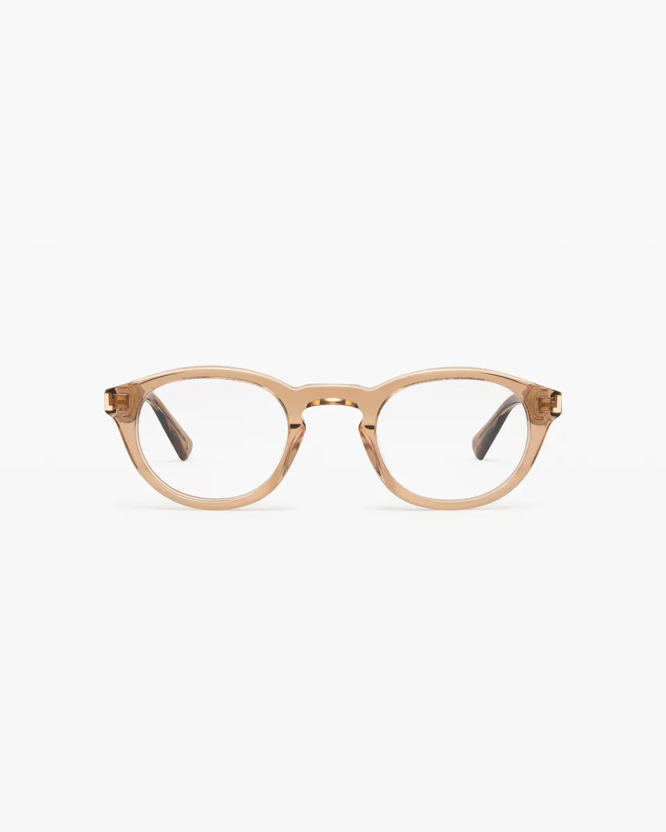 jimmy-fairly-la-riverdale-lunettes-de-vue-ovales-marron-femme-taille-s image 1