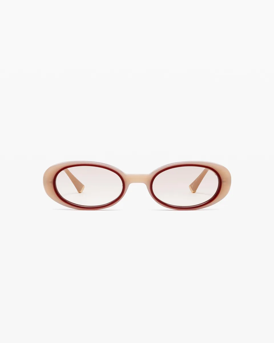 jimmy-fairly-la-janna-lunettes-de-soleil-ovales-cr-me-style-90s-cat-gorie-1 image 1