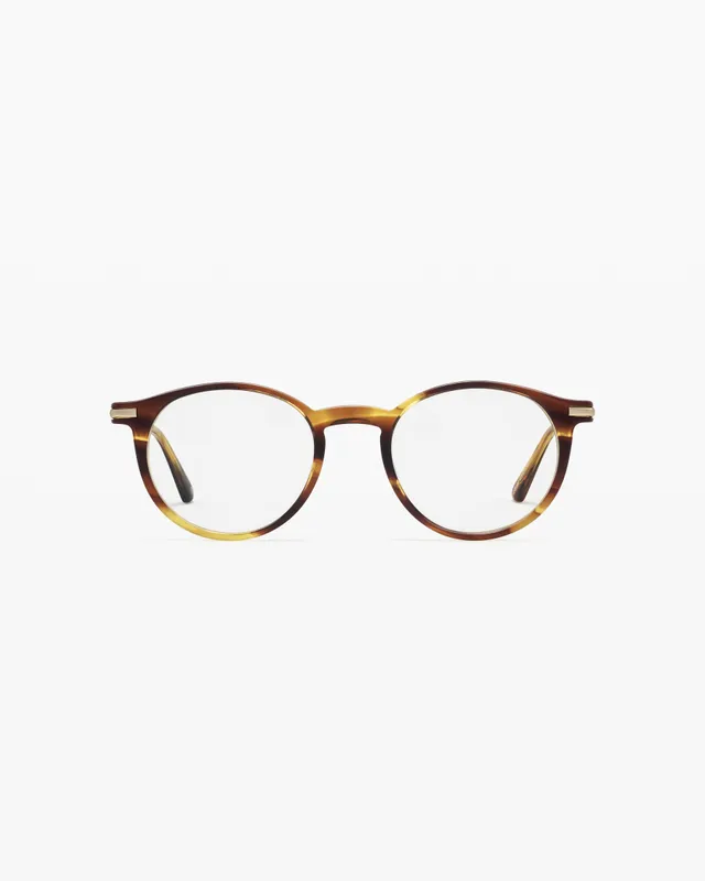 jimmy-fairly-la-taylor-lunettes-de-vue-rondes-ac-tate-et-acier-inoxydable-caille image 1