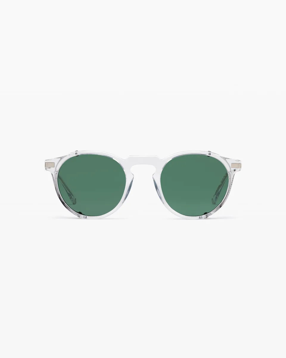 jimmy-fairly-la-north-lunettes-de-soleil-rondes-ac-tate-et-acier-inoxydable image 1