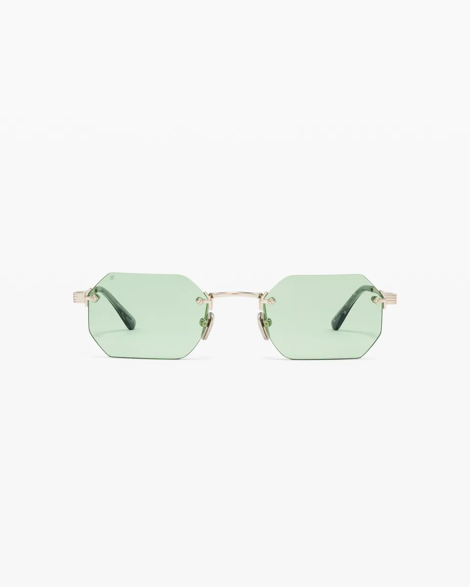 jimmy-fairly-la-pace-lunettes-de-soleil-hexagonales-m-tal-verres-teint-s-mixte image 1