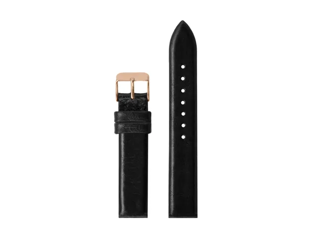 komono-strap-16-black-rose-gold-bracelet-de-montre-en-cuir-italien image 1
