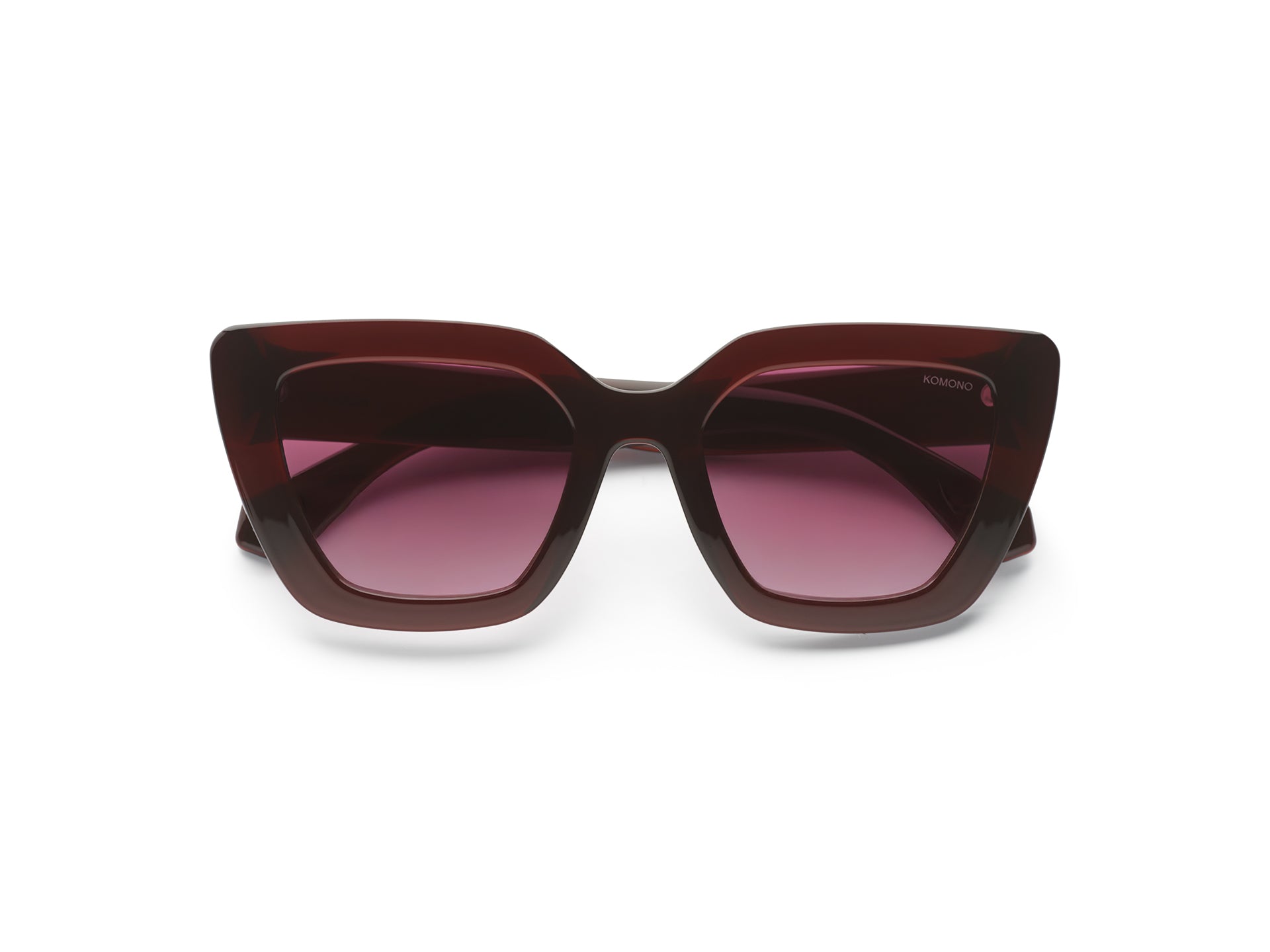 komono-serena-ruby-lunettes-de-soleil-il-de-chat-rouges-audacieuses image 2