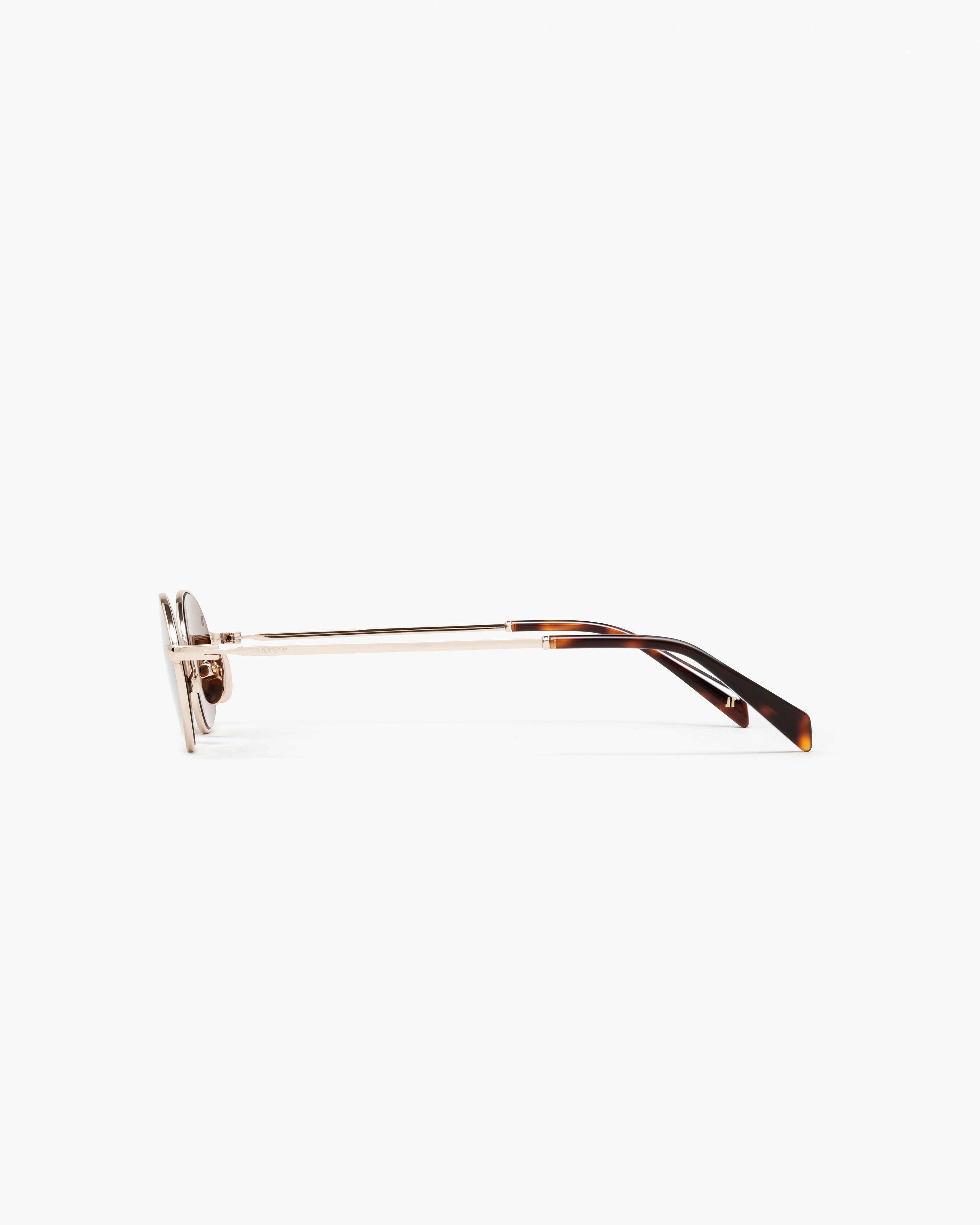 jimmy-fairly-la-elvie-lunettes-de-soleil-ovales-en-acier-inoxydable-dor-cat-gori image 3