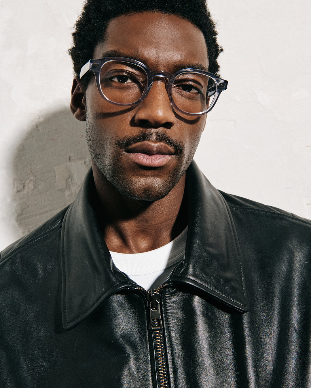 jimmy-fairly-la-fox-lunettes-de-vue-rondes-en-ac-tate-gris-transparent image 2