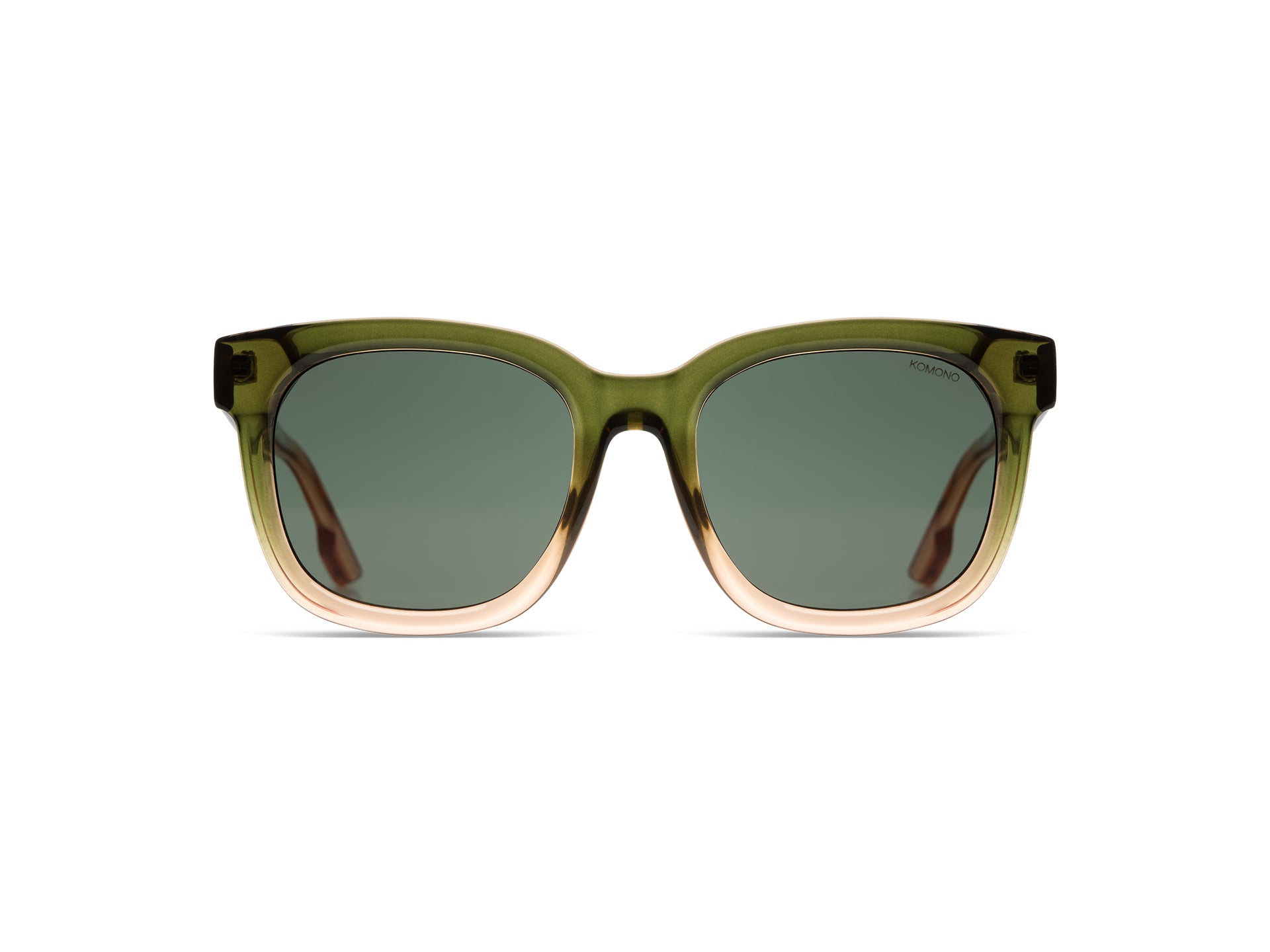 komono-sienna-pacific-sunset-lunettes-de-soleil-rectangulaires-oversize-en-biopl image 2