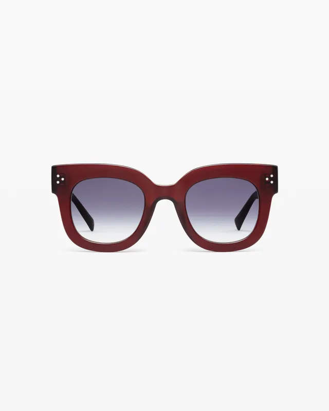 jimmy-fairly-la-maya-lunettes-de-soleil-papillon-en-ac-tate-rouge-taille-m image 1
