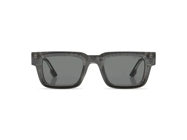 komono-victor-black-viper-lunettes-de-soleil-rectangulaires-large-en-bio-nylon image 1